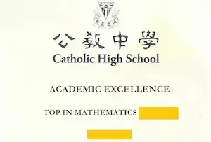 certificate of top in school for mathematics