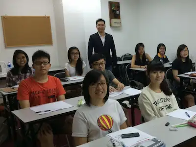 h2 maths class taught by Leon